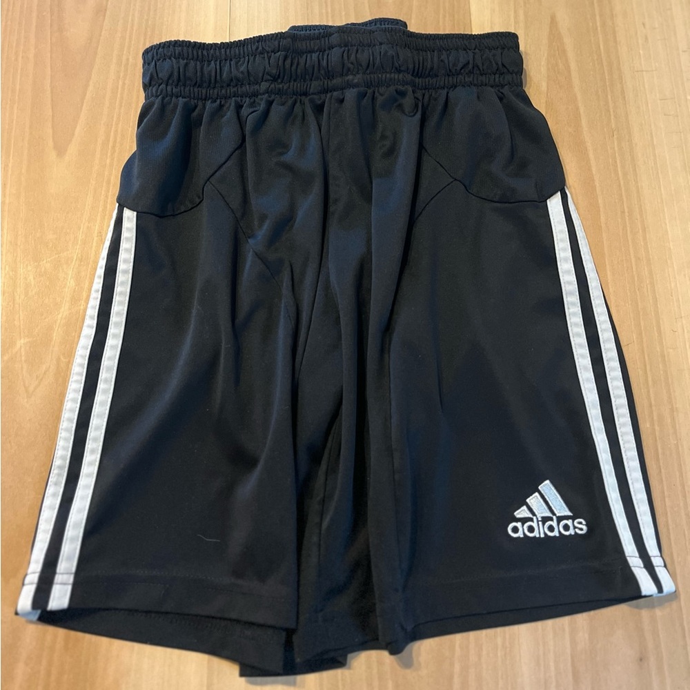 Adidas climacool soccer shorts - kids small